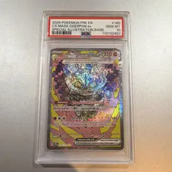 Pokemon PSA 10 Cornerstone Mask Ogerpon ex Prismatic Evolutions SIR Eng 160/131 - Image 2