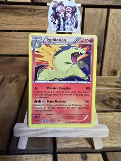 Pokemon TCG Typhlosion 20/162 XY - BREAKthrough Holo Rare - Image 1