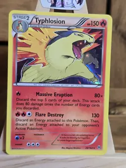 Pokemon TCG Typhlosion 20/162 XY - BREAKthrough Holo Rare - Image 2