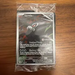 Pokemon TCG Zarude Pokemon Center ETB Black Star STAMPED Promo Factory Sealed - Image 1