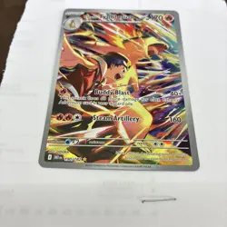 Pokemon TCG - Ethan's Typhlosion 190/182 Sv10: Destined Rivals IR Holo M/NM - Image 2