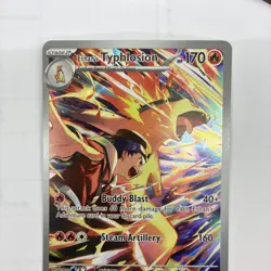 Pokemon TCG - Ethan's Typhlosion 190/182 Sv10: Destined Rivals IR Holo M/NM - Image 3