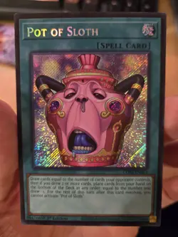 Pot of Sloth CORI-EN061 Chaos Origins 1st Edition Yu-Gi-Oh! - Image 1