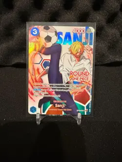 Sanji OP15-047 ROUND1 Promo ONE PIECE Card Game English 2026 - Image 1