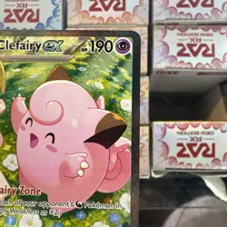 Pokemon TCG Lillie's Clefairy EX Journey Together 184/159 Single Card - Image 2