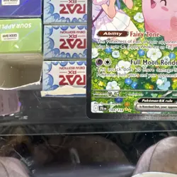 Pokemon TCG Lillie's Clefairy EX Journey Together 184/159 Single Card - Image 4