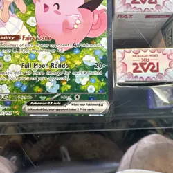 Pokemon TCG Lillie's Clefairy EX Journey Together 184/159 Single Card - Image 5