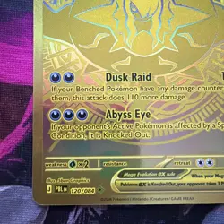 Pokemon TCG Mega Darkrai Ex Gold Card - Image 2