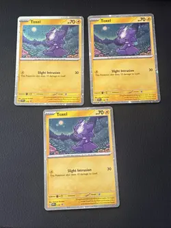 Toxel 119 Sv: Scarlet & Violet Promo Cards Holo Cosmos SVP EN BLACK STAR Hp70 -3 - Image 1