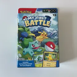Pokemon TCG: My First Battle—Pikachu and Bulbasaur !NEW! - Image 1