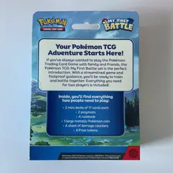 Pokemon TCG: My First Battle—Pikachu and Bulbasaur !NEW! - Image 2