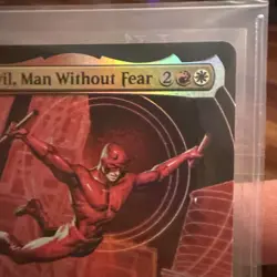 MTG - Daredevil, Man Without Fear P0432- FOIL Extended Art (UMP) PROMO! FREE S&H - Image 4