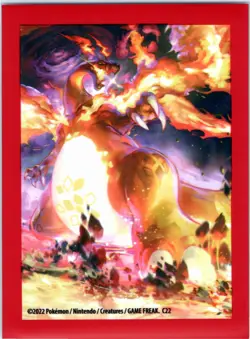 1X Single 2022 Charizard Gigantamax Ultra Premium Collection Pokemon Sleeve - Image 1