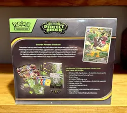 Pokemon TCG Mega Evolution Perfect Order Elite Trainer Box ETB Factory Sealed - Image 2