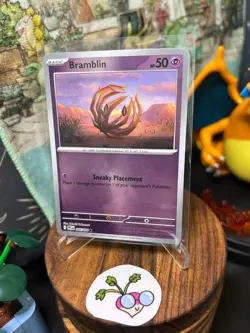 Pokemon TCG - Bramblin (Reverse Holo) - Phantasmal Flames - 46/94 - Common - Image 1