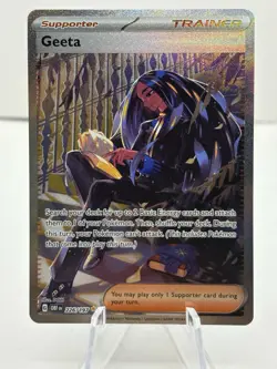 Pokemon Geeta 226/197 SV03: Obsidian Flames Ultra Rare Full Art Holo English - Image 1