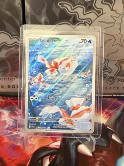 Goldeen Pitch Black 87/84 IR Pokemon TCG Pack Fresh NM - Image 1