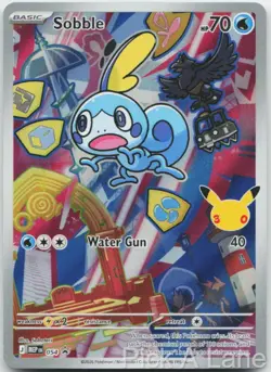Sobble 054 Promo ME: Mega Evolution Promo Pokemon Holo Near Mint - Image 1