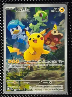 Pokemon Card Pikachu FA svp027 Black Star Promo Italiano - Image 1