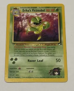 Erika's Victreebel Rare Unlimited Gym Heroes 026/132 NM Pokemon TCG - Image 1