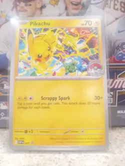 Pokemon Scarlet Violet Black Star Promo World Championship 2025 Pikachu SVP225 - Image 2