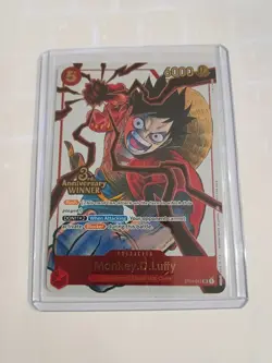 Monkey.D.Luffy - ST01-012 (3rd Anniversary Winner) ST01-012 One Piece Promotion - Image 1