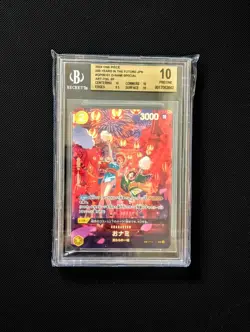 One Piece OP07 500 Years in the Future OP06-101 O-Nami SP Japanese BGS 10 - Image 1