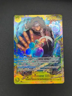 Bartholomew Kuma OP12-119 Secret Rare Legacy of the Master One Piece Foil NM - Image 1