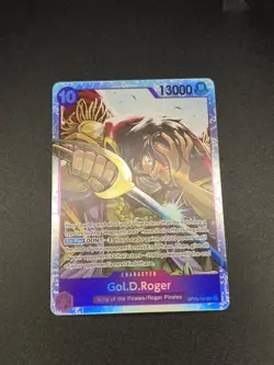 Gol.D.Roger (064) OP13-064 Super Rare Carrying On His Will One Piece Foil NM - Image 1