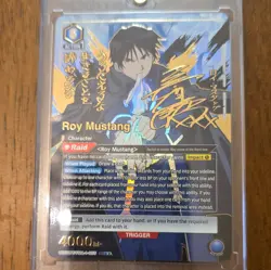 Bandai Union Arena Roy Mustang Character SR Foil UA03BT/FMA-1-055 - Image 1