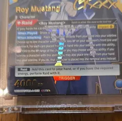 Bandai Union Arena Roy Mustang Character SR Foil UA03BT/FMA-1-055 - Image 2