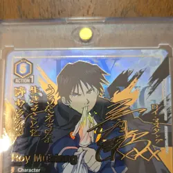 Bandai Union Arena Roy Mustang Character SR Foil UA03BT/FMA-1-055 - Image 3