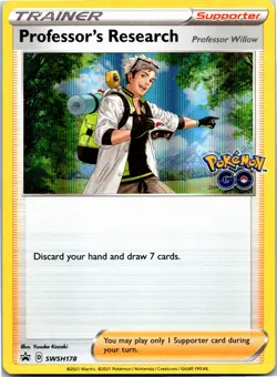 Professor's Research Holo Promo SWSH: Sword & Shield Promo Cards SWSH178 NM - Image 1