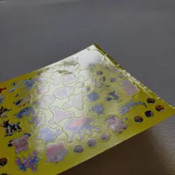 Pokemon appendix GET Seal Sticker Gold & Silver Lugia etc Pokemon Card Japanese - Image 5