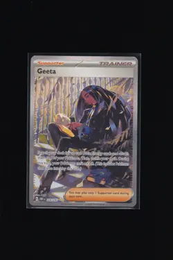Geeta 226/197 SV Obsidian Flames Special Illustration Rare Pokemon TCG Card NM - Image 1