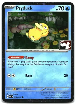 Psyduck - (Cosmos Holo) 039/217 Prize Pack Series Cards Holo - NM - Image 1