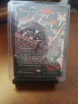 MTG Doubling Season - Teenage Mutant Ninja Turtles Source Material - NM - Image 1