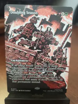 MTG Doubling Season - Teenage Mutant Ninja Turtles Source Material - NM - Image 2