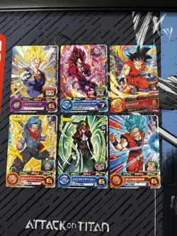 12 Super Dragon Ball Heroes Promo Card Lot/ vjumps, nfs promos + 1 sealed promo - Image 1
