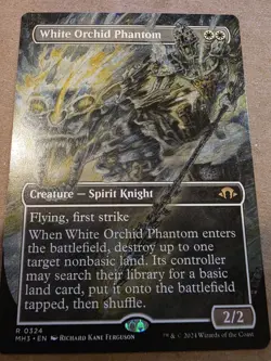 White Orchid Phantom - (Borderless) Modern Horizons 3 Regular - Mtg - Image 1