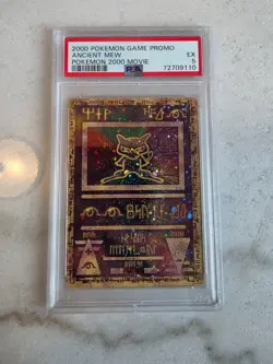 PSA 5 2000 POKEMON GAME MOVIE ANCIENT MEW POKEMON 2000 MOVIE - Image 1