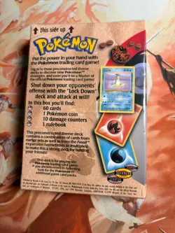 Pokemon TCG 1999 | Fossil Theme Deck | WOTC | New and Sealed | Lockdown - Image 4