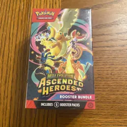Pokemon TCG Mega Evolution Ascended Heroes Booster Bundle Box 6 Packs 1 Box - Image 1
