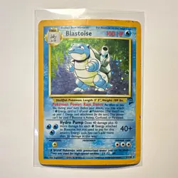 Wizards of the Coast Blastoise 2/130 Base Set 2 Holo Rare 100 HP 1999 - Image 1