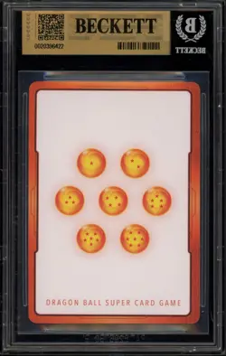 Dragon Ball Super Energy Marker Oolong/Son Goku Childhood Gold 02 E-74 Bgs 10 - Image 2