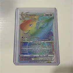 The Pokemon Company Dragonite VSTAR Secret Rare Holo Full Art 081/078 EN 2022 - Image 1