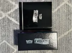 EMPTY Evolving Skies Elite Trainer Box, Manual, & Dividers Umbreon Pokemon TCG - Image 4