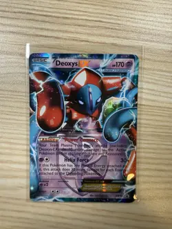 Deoxys EX (Team Plasma) BW82 P Black And White Promo Pokemon Holo - Image 2