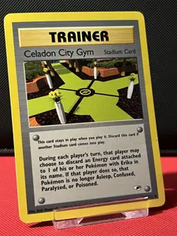 Pokemon TCG Celadon City Gym 107/132 Gym Heroes - Image 1
