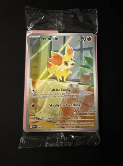 Fennekin Black Star Promo (Pokemon Center Exclusive) Sealed - Image 1
